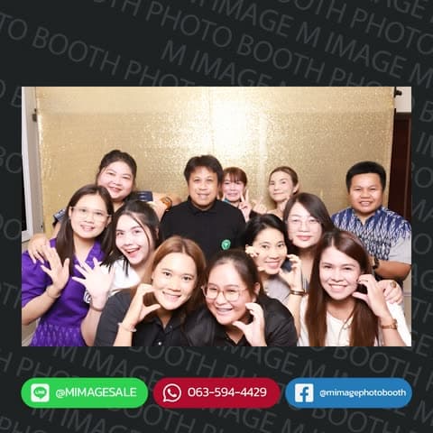 ตัวอย่างบูธถ่ายรูป MIMAGE ในงานจริง