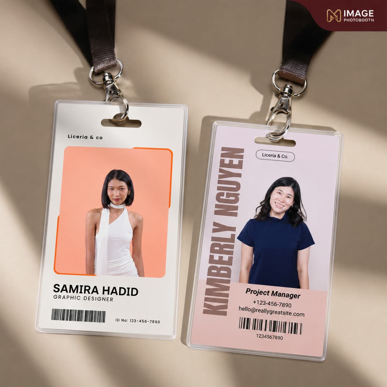 Photo Booth ID Card